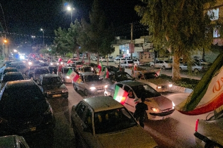 برگزاری شصتم  شب‌های مقاومت با کاروان خودرویی در سرپلذهاب