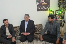 تأکید بر تداوم راه شهدا در دیدار با خانواده شهید «محمد رسول امیری»