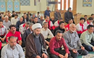 آیین برگزاری نماز جمعه سرپل‌ذهاب به روایت تصویر