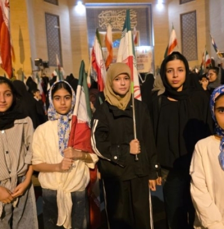 ▫️حضور کودکان و نوجوانان سرپل‌ذهاب در حمایت از وطن