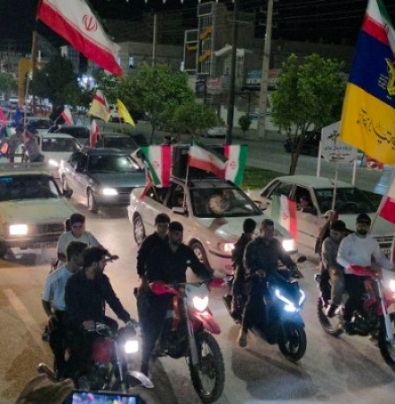 سرپلذهاب در موج هفتاد و چهارم؛ خروش مردم برای ایران