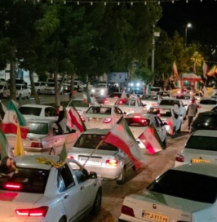 کاروان غیرت و بصیرت در سرپلذهاب؛ تجدید بیعت مردم با ولایت