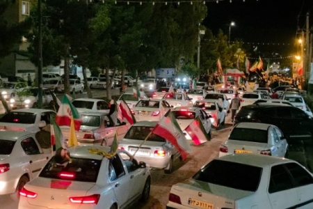کاروان غیرت و بصیرت در سرپلذهاب؛ تجدید بیعت مردم با ولایت