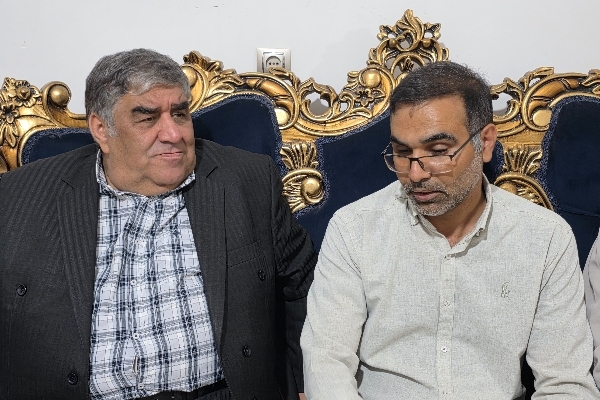 تجلیل از دکتر سجاد باباخانی، معلم نمونه کشوری با حضور دکتر فتح‌الله حسینی
