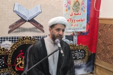 جشن میلاد امام هادی(ع) و گرامیداشت دهه امامت و ولایت در حرم مطهر احمد بن اسحاق(ره) سرپل‌ذهاب برگزار شد