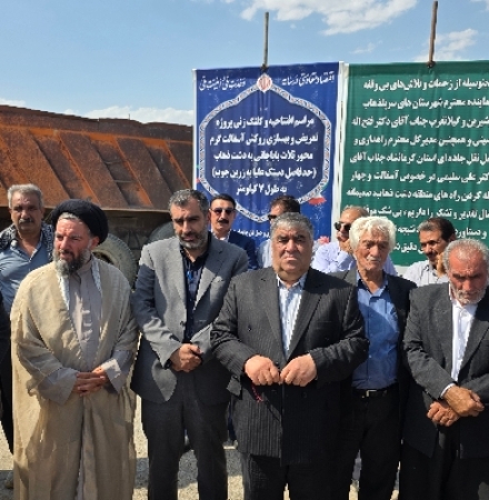کلنگ‌زنی و افتتاح پروژه تعریض و بهسازی محور ثلاث باباجانی به دشت ذهاب؛ گامی مهم برای ارتقای ایمنی جاده مرگ