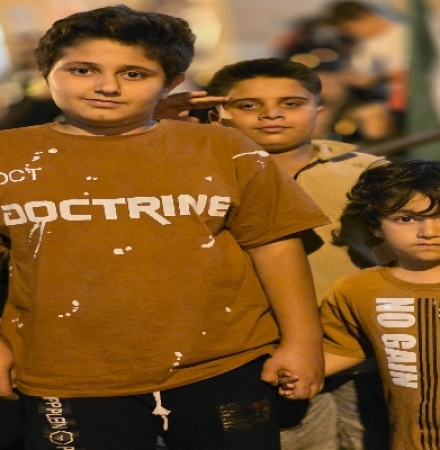 موج نود و پنجم کودکان و نوجوانان سرپل‌ذهاب در شب اکمال دین
