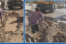 شهردار سرپل‌ذهاب: شکستگی لوله آب مقابل اداره گاز ارتباطی به شهرداری ندارد