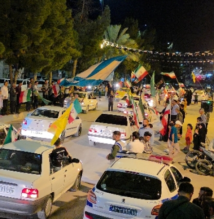غرش موتورهای غیرت در دیار بازی‌دراز؛ نود و هشتمین کاروان خودرویی مردمی برگزار شد
