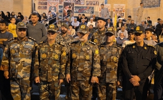 حضور فرماندهان ارتش در اجتماع یکصد و یکم «نحن المنتقمون» سرپل‌ذهاب