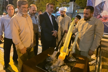 نمایش اقتدار و خودباوری در اجتماع «نحن المنتقمون» سرپل‌ذهاب