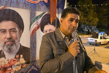 دکتر فریبرز پیرو در اجتماع مردمی سرپل‌ذهاب: تقابل ایران و آمریکا یک نزاع تمدنی است، نه صرفاً یک اختلاف سیاسی