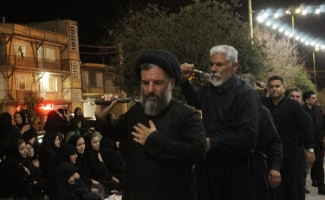طنین نوای «یا حسین(ع)» در هیئت عزاداری سپهسالار بلوار بازی‌دراز