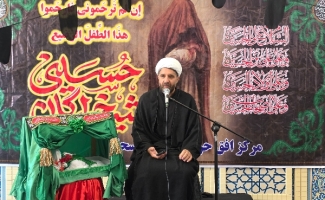 همنوایی مادران سرپل‌ذهاب با ناله‌های رباب(س)؛ اجتماع باشکوه شیرخوارگان حسینی در حرم احمد بن اسحاق(ع)