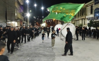 مراسم عزاداری شب ششم محرم در هیئت لثارات الحسین(ع)