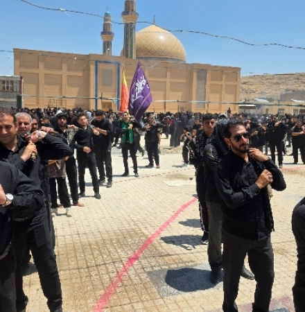 در روز عاشورا، سرپل‌ذهاب یکپارچه «یا حسین(ع)» شد.