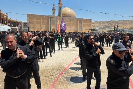 در روز عاشورا، سرپل‌ذهاب یکپارچه «یا حسین(ع)» شد.