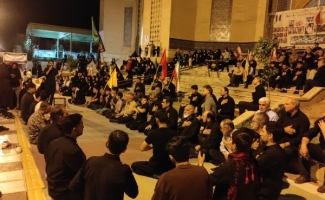 یکصد و هجدهمین اجتماع «نحن المنتقمون» همزمان با شب شهادت امام سجاد(ع) در جوار حرم مطهر احمد بن اسحاق(ره) برگزار شد