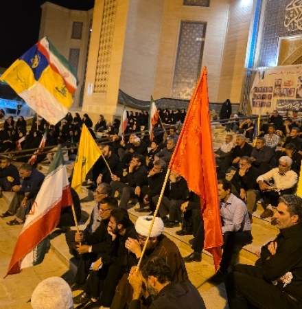 سرپل‌ذهاب، میعادگاه عاشقان حسینی؛ اجتماع ۱۱۹ «نحن المنتقمون» با حضور پرشور مردم برگزار شد
