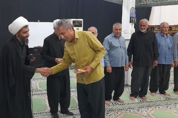 تجلیل از خادمان مسجد و هیئت حضرت علی‌اکبر(ع) شهرک جهاد