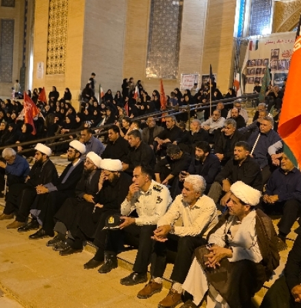 سوگ و حماسه در کنار هم؛ اجتماع بزرگ مردم سرپل‌ذهاب در عزای رهبر شهید امت