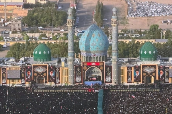 پیکر علی ثانی شیعیان به مسجد جمکران رسید