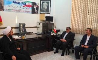 دیدار دکتر حسینی با امام جمعه شهرستان سرپل‌ذهاب