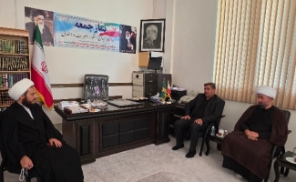 دیدار رئیس ستاد توسعه و بازسازی عتبات عالیات استان کرمانشاه با امام جمعه سرپل‌ذهاب