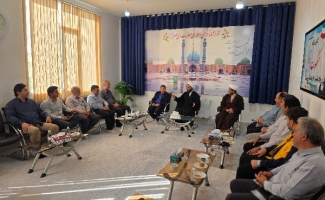 دیدار مدیران جهاد کشاورزی و دانشگاه با امام جمعه سرپل‌ذهاب
