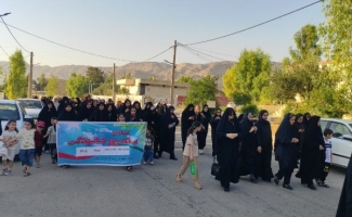 همزمان با فرارسیدن ۲۱ تیرماه، روز «عفاف و حجاب»، مراسم پیاده‌روی خانوادگی برگزار شد