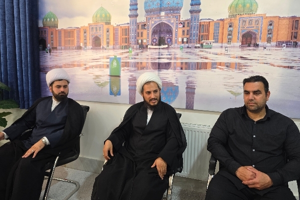دیدار رئیس، پرسنل و امدادگران جمعیت هلال‌احمر سرپل‌ذهاب با امام جمعه شهرستان