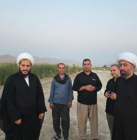 بازدید امام جمعه سرپل‌ذهاب از محل استقرار مواکب اربعین