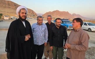 بازدید امام جمعه سرپل‌ذهاب و فرمانده سپاه از روند آماده‌سازی مواکب اربعین