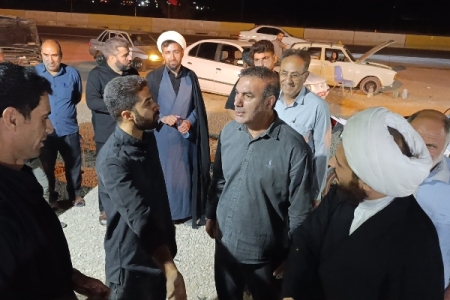بازدید شبانه امام جمعه و فرماندار سرپل‌ذهاب از مواکب اربعین؛ تأکید بر آمادگی کامل برای میزبانی از زائران حسینی
