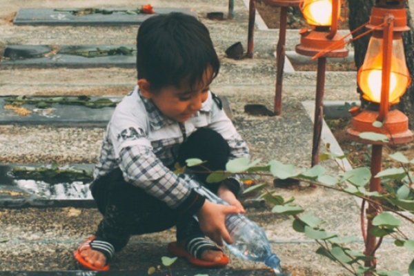 من از کودکیم عاشقت بودم ............ای شهید......