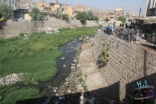 بارسنگین فاضلاب بردوش رودخانه الوند/رودخانه ای که همچنان بجای آب فاضلاب می برد