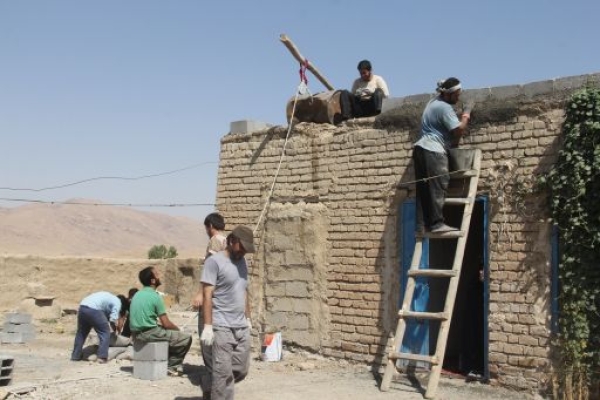 رزمندگانی که در لباس سازندگی خدمت می کنند/ اردوهایی برای رسیدن به خدا + تصاویر