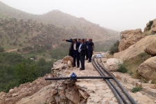 احیاء دو ایستگاه آبرسانی درسرپلذهاب / بازسازی کامل کانالهای آبرسانی تخریب شده نیازمند تامین اعتباراست