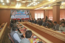 جلسه برنامه ریزی و هماهنگی شرکت های تولیدی مصالح ساختمانی و ستادهای معین بنیاد مسکن مستقر در سرپل ذهاب برگزار شد