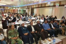 برگزاری مراسم جشن نیمه شعبان در پادگان ابوذر شهرستان سرپل ذهاب