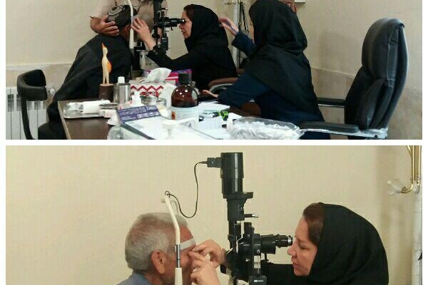 ارائه خدمات رایگان چشم پزشکی به بیش از120 بیمار درکلینیک تخصصی بیمارستان شهدای شهرستان