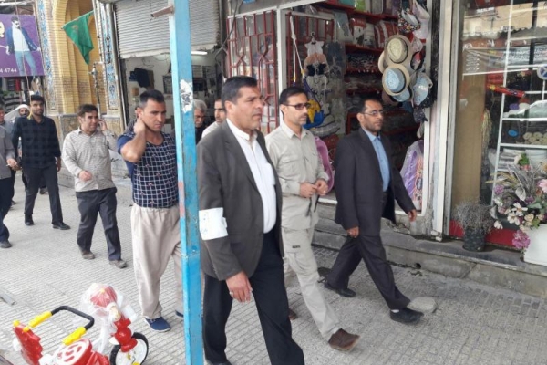 مرحله دوم مانور "تذکر لسانی، وظیفه همگانی"در شهرستان سرپل ذهاب برگزار شد