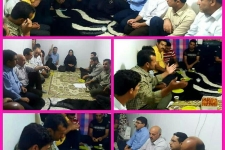 نشست نقش هنردرکاهش آسیب های اجتماعی در شهرستان زلزله زده سرپل ذهاب برگزار شد