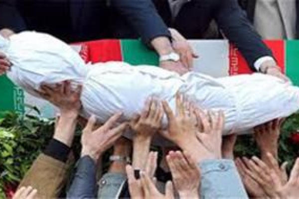 پیکر شهید عباس ملک شاهی تشییع و به خاک سپرده می شود