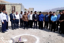 برگزاری مراسم کلنگ زنی واحد صنعتی مبلمان خانگی در سرپلذهاب 