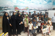 دیدارصمیمی بهزیستی سرپل ذهاب با کودکان زلزله زده بی سرپرست 