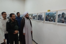 برپایی نمایشگاه عکس در سالروز عملیات مرصاد درشهرستان سرپل ذهاب