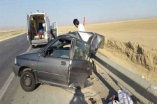 4 کشته وزخمی در تصادف رانندگی