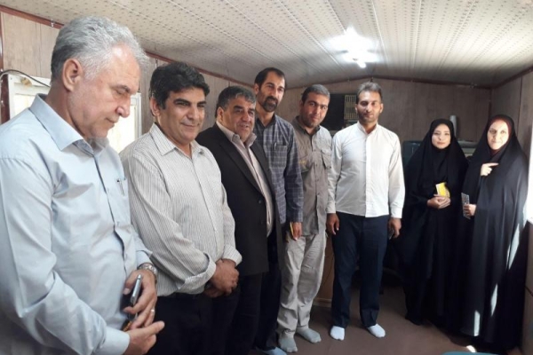 دیدارفتح اله حسینی نماینده دوره نهم مردم سرپل ذهاب در مجلس شورای اسلامی با اعضای پایگاه خبری بازی دراز