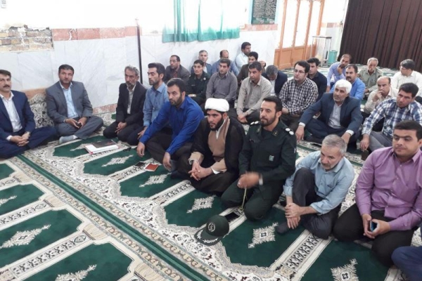 به مناسبت هفته دولت یادواره شهدای کارمند در شهرستان سرپل ذهاب برگزار شد